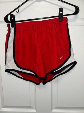 Nike Red Dri-FIT Athletic Shorts